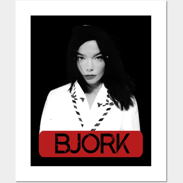 BJORK Wall Art by Flowerkind